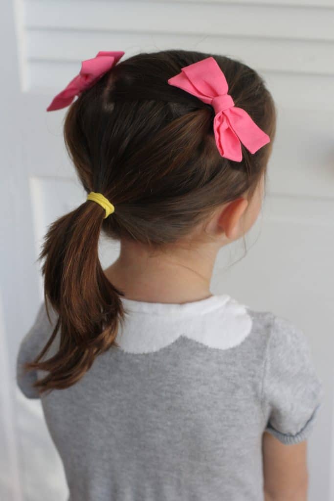 3 Very Easy Hair Styles for Girls - The Chirping Moms