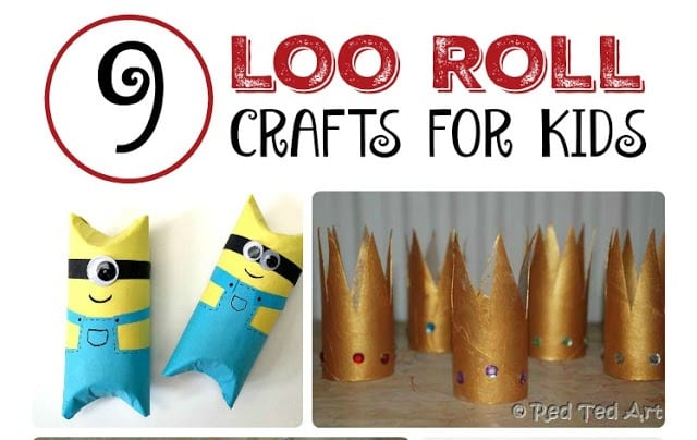 9 Toilet Paper Roll Crafts for Kids