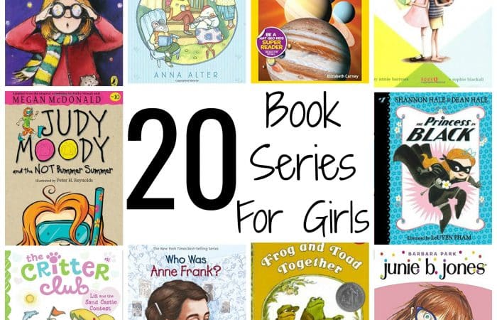 20 Book Series for Girls, Grades 1-3