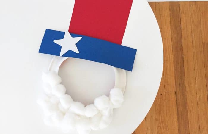Uncle Sam Paper Plate Mask: Easy 4th of July Craft