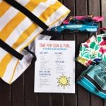 Printable Beach Bag Checklist