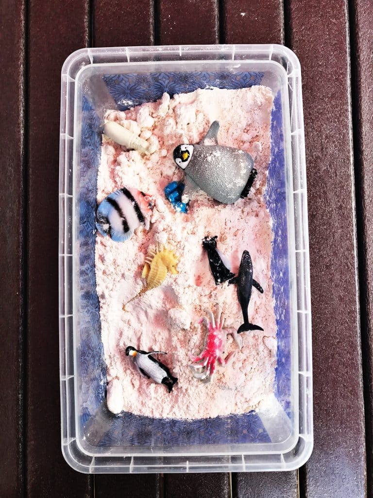 Beach In A Box & DIY Sand Dough || The Chirping Moms
