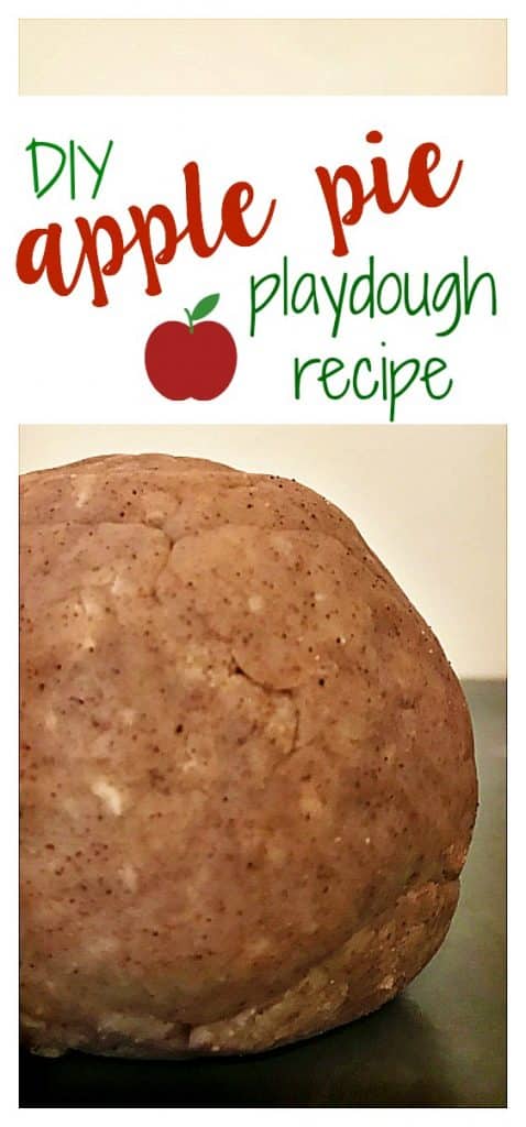 DIY Apple Pie Playdough || The Chirping Moms