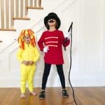 DIY Halloween Costumes: A Lion Tamer and Lion