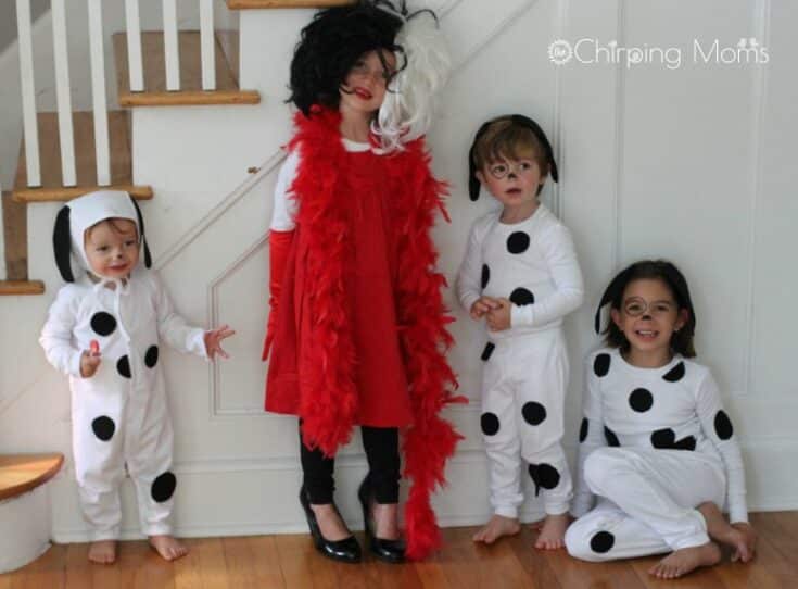 Easy DIY Costume: 101 Dalmatians