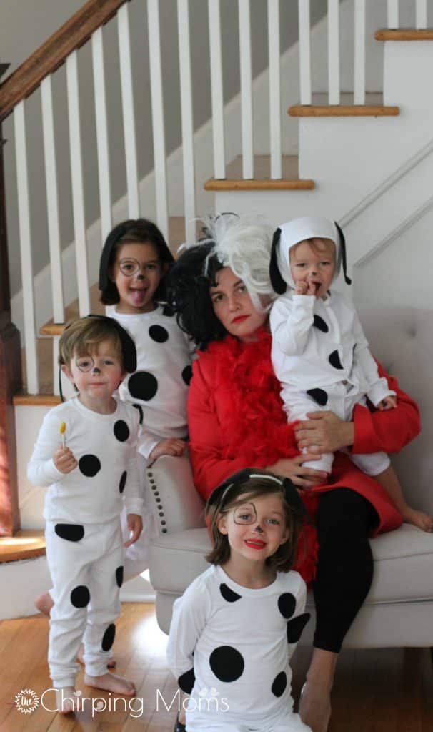 Easy Diy 101 Dalmatians Costumes For Kids Cruella For Mom