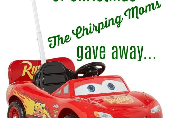 The 12 Days of Toys: Day 3, Lightening McQueen Ride On