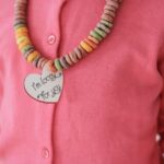 Valentine’s Day Cereal Necklaces {With Free Printable}