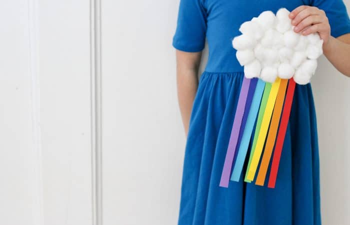 An Easy Rainbow Craft for Kids