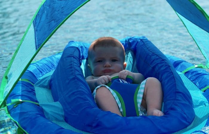 The SwimWays Infant Baby Spring Float