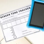 Managing Screen Time for Kids: Free Printable for Tracking Screen Time