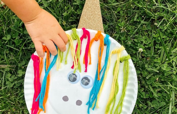 Fun Activity for Kids: Unicorn Paper Plate Craft