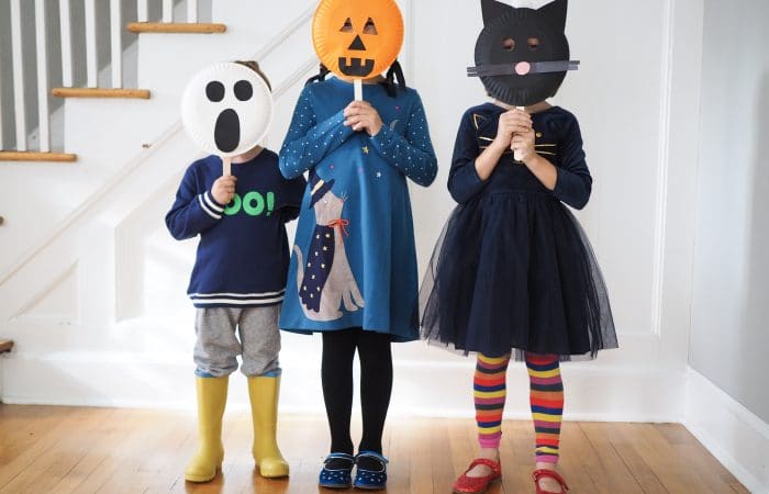 3 Fun Halloween Paper Plate Masks