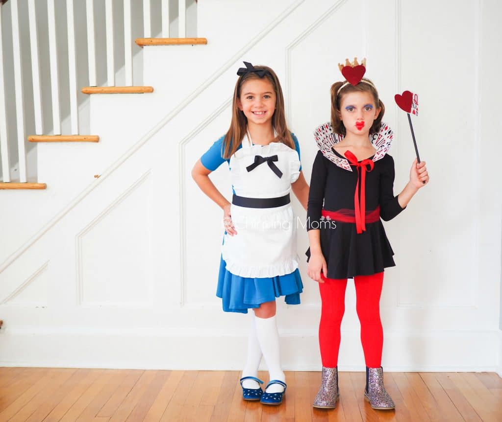 DIY Alice in Wonderland and The Queen of Hearts Costume