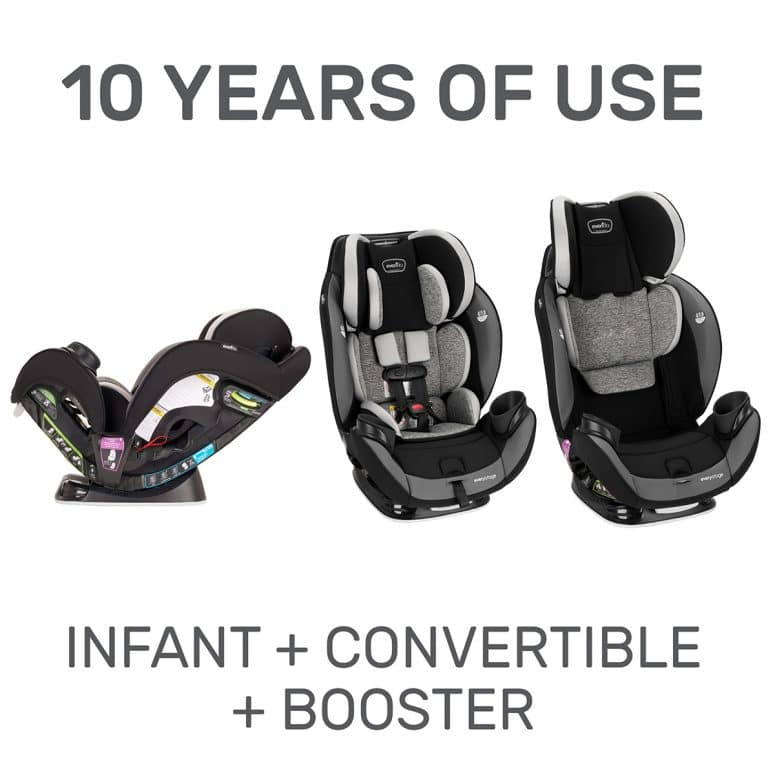 Evenflo Everystage Dlx All In One Car, Evenflo All In One Car Seat