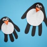 Easy Penguin Handprint Craft for Kids