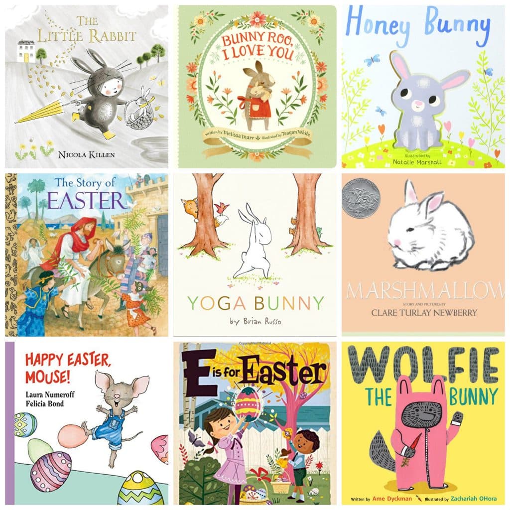 easter and bunny books for kids