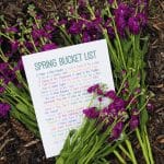 50 Things to Do This Spring (Free Printable)