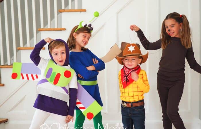 Easy DIY Toy Story Group Costume