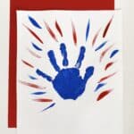 Simple Patriotic Handprint Craft