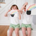 A Special St. Patrick’s Day Craft for Kids: Finger Print Rainbows