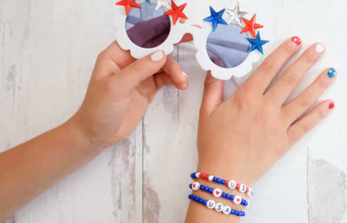 Red, White & Blue Activities for Girls