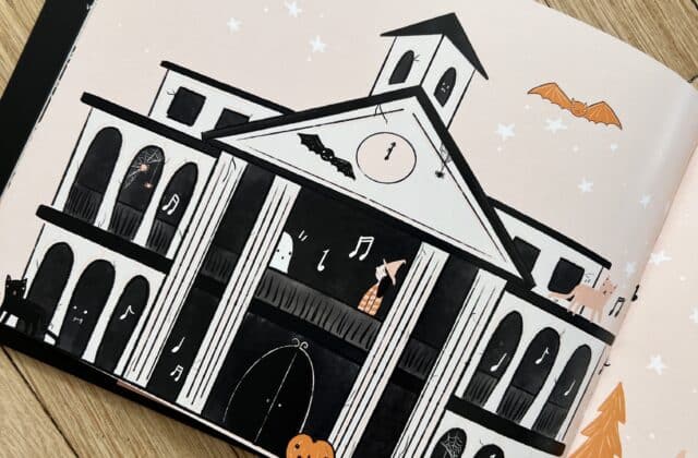Halloween books and pjs
