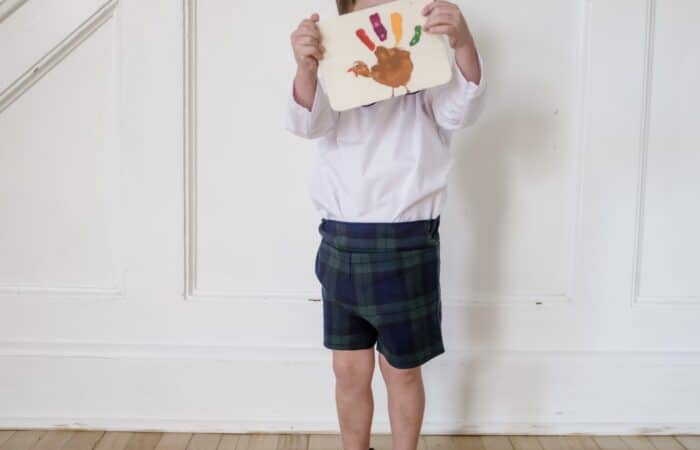 Handprint and Fingerprint Crafts for Your Thanksgiving Table