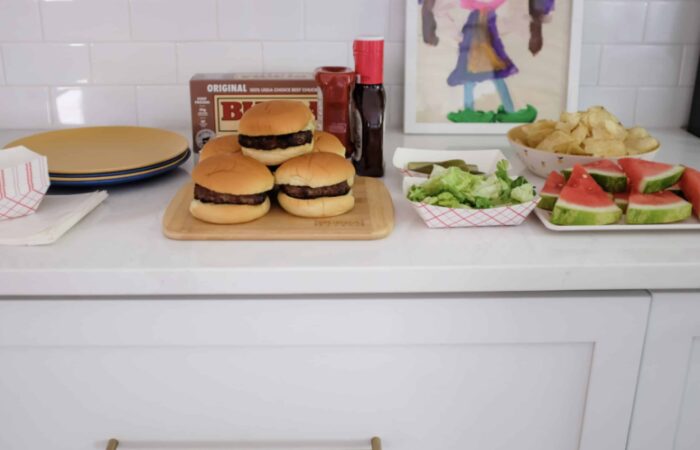 Easy Weeknight Meal Idea: Burger Bar  