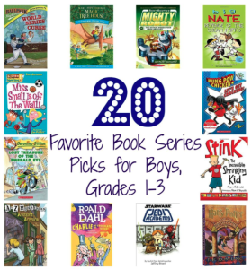20 Favorite Book Series for Boys Book Images
